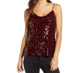 WAYF X INFLUENCERS NASHVILLE SEQUIN CAMISOLE